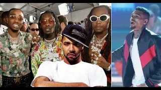 Migos Chris Brown and Joe Budden Nearly Brawl At The BET Awards