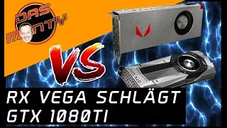 AMD Radeon RX Vega schlägt Nvidia Geforce GTX 1080ti | Das Monty - Deutsch