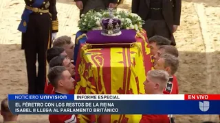 🇬🇧 EN VIVO: Sigue el traslado del cuerpo de Ia reina Isabel II de Buckingham a Westminster.