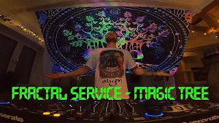 Fractal Service - Magic Tree | Psytrance Dj Live Set