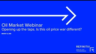 The March 2020 Oil Market Crash - Is this one different? (Webinar)