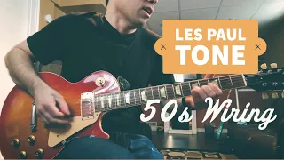 Blues Rock with a Les Paul | 50's Wiring Tone | Line 6 Helix |
