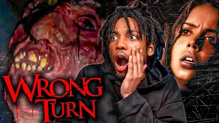 FIRST TIME WATCHING **WRONG TURN** (Movie Reaction)