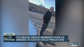 Facebook group members pose as minors to catch child predators