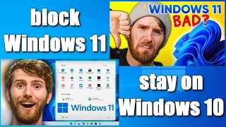 ✨How to block Windows 11 upgrade and stay on Windows 10