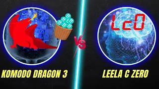 Komodo Dragon vs Leela || Mikhail Tal Style!!!