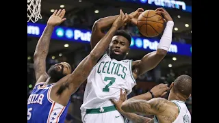 Brown returns, Tatum shines as Celtics beat 76ers 108-103