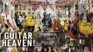 Denmark Street London - The Ultimate British Guitar Experience!