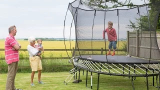 Trampoline review! Springfree 092 Large Oval