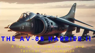 The AV 8B Harrier II A Tale of Vertical Ambition and Tactical Transformation