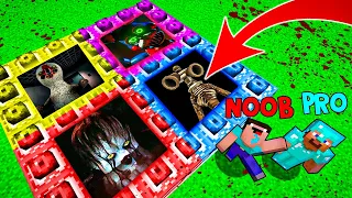 Minecraft Battle - NOOB vs PRO vs HACKER vs GOD ! SCARY PORTAL CHALLENGE ! AMV SHORT Animation