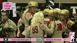 Cincinnati Rollergirls vs Brewcity Bruisers   2011 North Region Playoffs Game 14