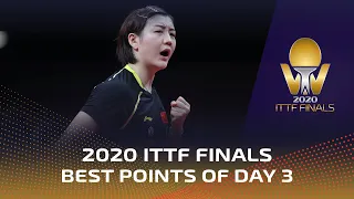 Best Points of Day 3 | Bank of Communications 2020 ITTF Finals
