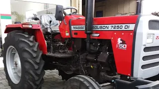 7250 Massey Ferguson Tractor 50 Hp ( Agristar Powervator)