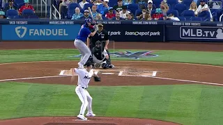 Bryan Hoeing Strikes Out 4 in 5 Innings! | Miami Marlins | 4/30/2023