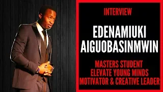 EDENAMIUKI CREATIVE INSPIRATIONAL LEADER | ELEVATE YOUNG MINDS | INDUSTRY LEADER INTERVIEW #12