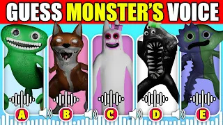 IMPOSSIBLE 🔊 Guess the Voice! | Garten of Banban 7 Monsters | Syringeon, Nabnab, Kittysaurus