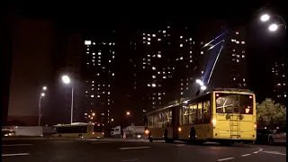 Київський тролейбус- Робота водія та любов до неї / Kyiv trolleybus - Driver's work and love for it