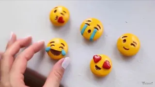 How to make emoji with clay  /play dough