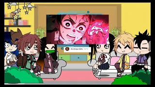 Kamado squad React to Tanjiro and Nezuko ●Demon Slayer