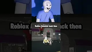 Roblox ASSASSIN Back Then VS Now... 😭😭 #shorts #roblox #memes