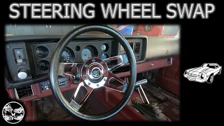 1980 Camaro Steering Wheel Upgrade