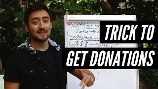 A Powerful Trick to Get People to Donate Money