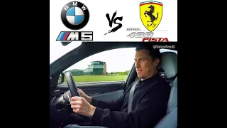 bmw M5 vs Ferrari