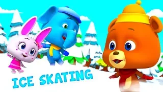 Ice Skating | Cartoons For Kids & Children | Fun Videos For Babies