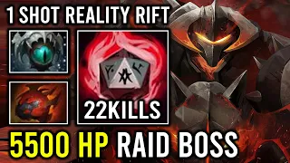 WTF 1 Shot Reality Rift 5500 HP Raid Boss Unlimited Illusion Army 1v5 Crit Chaos Knight Dota 2