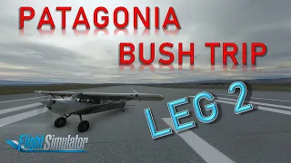 Microsoft Flight Simulator 2020 - Patagonia Bush Trip - Leg 2