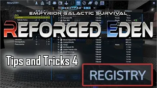Empyrion Galactic Survival Reforged Eden - Tips & Tricks 4 Using the Registry