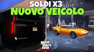 NUOVO VEICOLO SU GTA ONLINE! AGGIORNAMENTO SETTIMANALE SCONTI E SOLDI TRIPLI