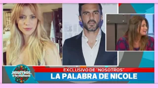 NICOLE NEUMAN DESTRUYÓ A CUBERO EN UN MENSAJE