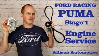 Ford Puma 1.7 (Racing ed) Stage 1 Engine Service (Cam belt re-tension etc) - Allison Automotive