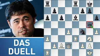 NAKAMURA vs CARUANA || Runde 8 Kandidatenturnier 2024 || Partie des Tages