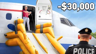 I Bought $30,000 Airplane Slide