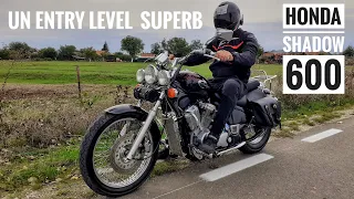 Un entry level superb Honda Shadow 600 review