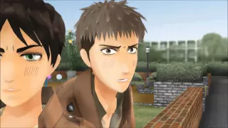 MMD shingeki no kyojin Funny collection 3