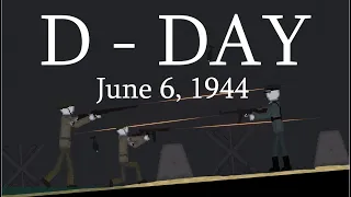 WW2 | D-DAY | Omaha Beach (June 6, 1944) Normandy Invasion in People Playground