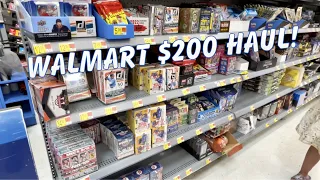 I BOUGHT $200 WORTH OF BASEBALL CARDS AT WALMART!  (July 2022)