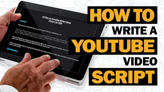 How to Write a YouTube Video Script | Step by Step