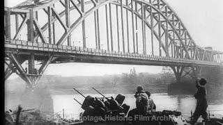 Historic Archival Stock Footage WWII - Bridgehead Extended At Remagen