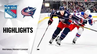 Коламбус - Рейнджерс / NHL Highlights | Rangers @ Blue Jackets 12/5/19