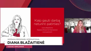 "Kaip prisistatyti darbdaviams, jei neturi patirties?"