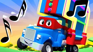 Supernáklaďák Karel ve Městě Aut 🚚 ⍟ Náklaďák s jukeboxem - Dětské animáky