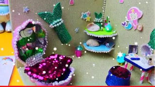 DIY Miniature Dollhouse ~ Mermaid Dollhouse МИНИ дом Семейки Русалки