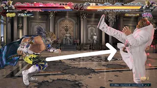 Even Mishima's can't Whiff punish like King