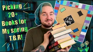 TBR game picks my April + Spring TBR! | 📚