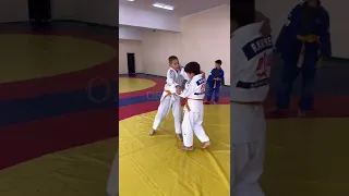 Judo Seoi Otoshi - бросок через спину с колен в двух вариантов, ORTUS.KZ тренер по дзюдо Пак Сергей